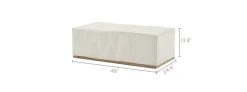 Fashion Rio Outdoor Rectangular Box Coffee Table Cover Outdoor Accessories