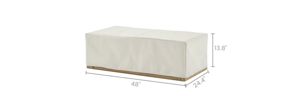 Fashion Rio Outdoor Rectangular Box Coffee Table Cover Outdoor Accessories