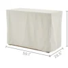 Best Rio Outdoor Rectangular Bar Table Cover Outdoor Accessories