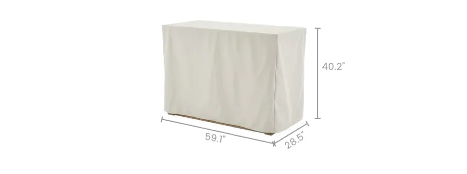 Best Rio Outdoor Rectangular Bar Table Cover Outdoor Accessories
