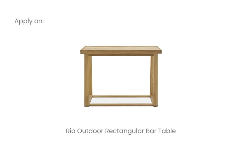 Best Rio Outdoor Rectangular Bar Table Cover Outdoor Accessories