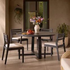 Hot Rio Outdoor Round Dining Table Outdoor Dining & Bar Tables