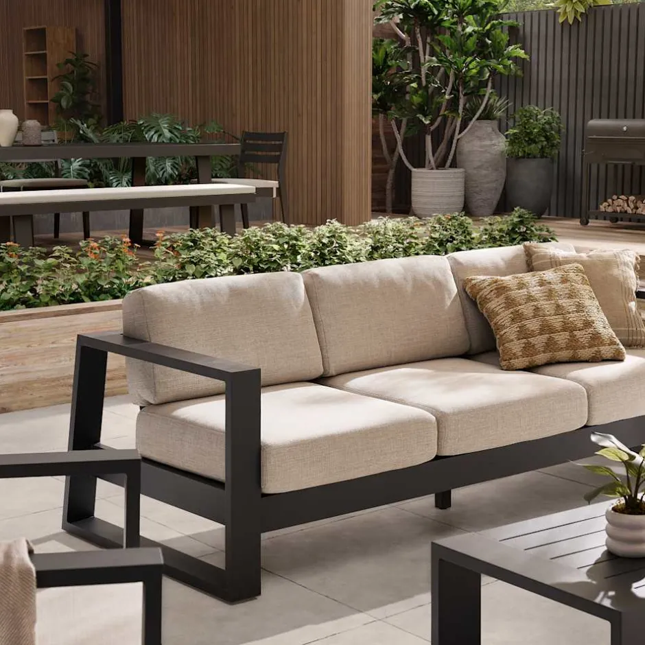 Outlet Rio Outdoor Sofa, 2 Lounge Chairs & Table Set Outdoor Furniture Sets|Outdoor Furniture Sets