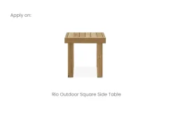 Clearance Rio Outdoor Square Side Table Cover Small Outdoor Furniture|Outdoor Accessories