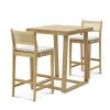 Discount Rio Outdoor Teak Bar Table & Stool Set Outdoor Dining & Bar Tables|Outdoor Furniture Sets