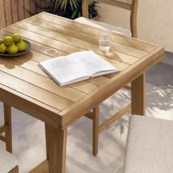 Discount Rio Outdoor Teak Bar Table & Stool Set Outdoor Dining & Bar Tables|Outdoor Furniture Sets
