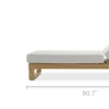 Fashion Rio Outdoor Teak Chaise Lounge Outdoor Lounge Chairs