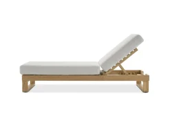 Fashion Rio Outdoor Teak Chaise Lounge Outdoor Lounge Chairs