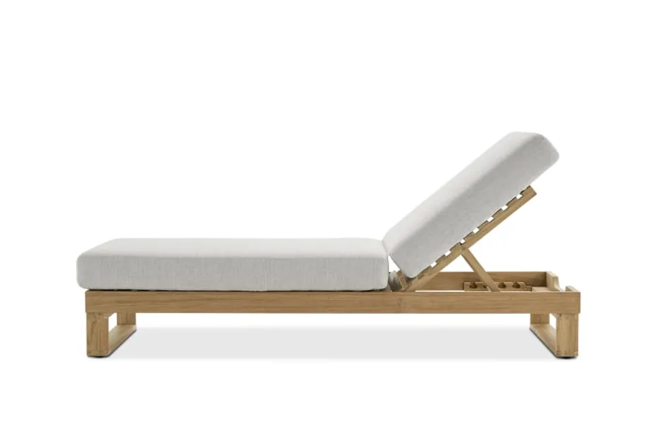 Fashion Rio Outdoor Teak Chaise Lounge Outdoor Lounge Chairs