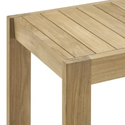 New Rio Outdoor Teak C-Side Table Small Outdoor Furniture|Outdoor Coffee & Side Tables
