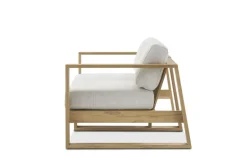 Outlet Rio Outdoor Teak Loveseat Outdoor Sofas