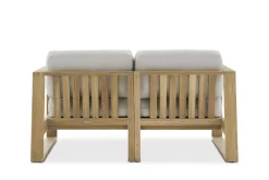 Outlet Rio Outdoor Teak Loveseat Outdoor Sofas