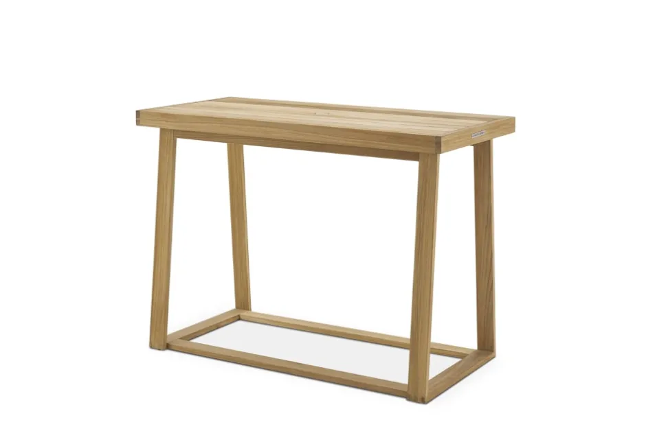 Hot Rio Outdoor Teak Rectangular Bar Table Outdoor Dining & Bar Tables