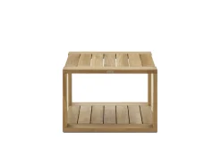 Outlet Rio Outdoor Teak Square Box Side Table Small Outdoor Furniture|Outdoor Coffee & Side Tables