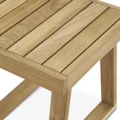 Clearance Rio Outdoor Teak Square Side Table Small Outdoor Furniture|Outdoor Coffee & Side Tables
