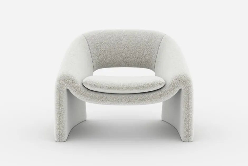 Fashion Sacha Performance Bouclé Armchair Armchairs And Accent Chairs