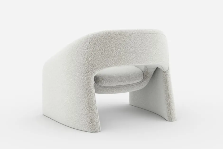 Fashion Sacha Performance Bouclé Armchair Armchairs And Accent Chairs