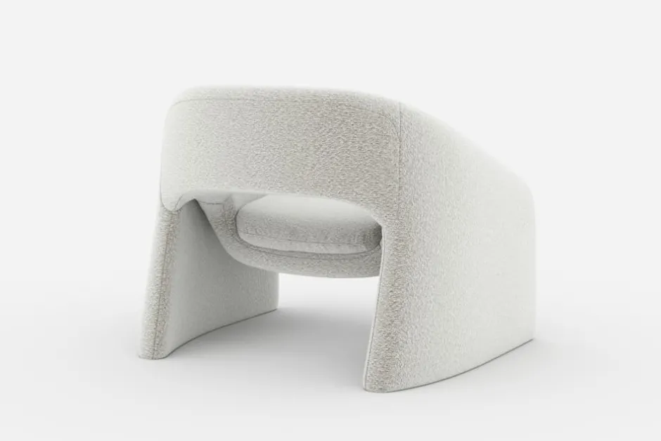 Fashion Sacha Performance Bouclé Armchair Armchairs And Accent Chairs