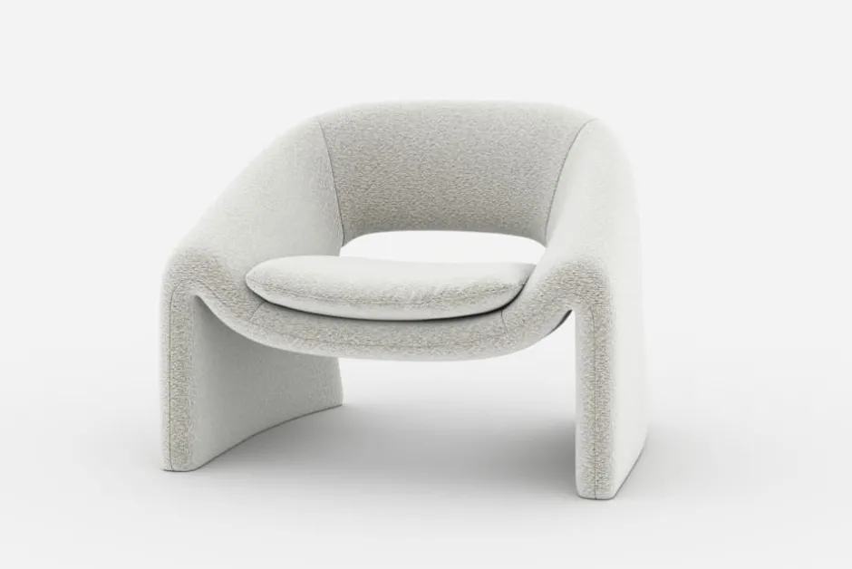 Fashion Sacha Performance Bouclé Armchair Armchairs And Accent Chairs