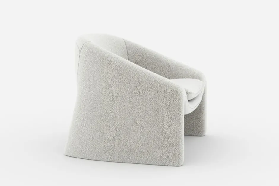 Fashion Sacha Performance Bouclé Armchair Armchairs And Accent Chairs
