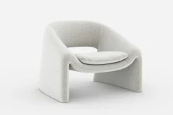Fashion Sacha Performance Bouclé Armchair Armchairs And Accent Chairs