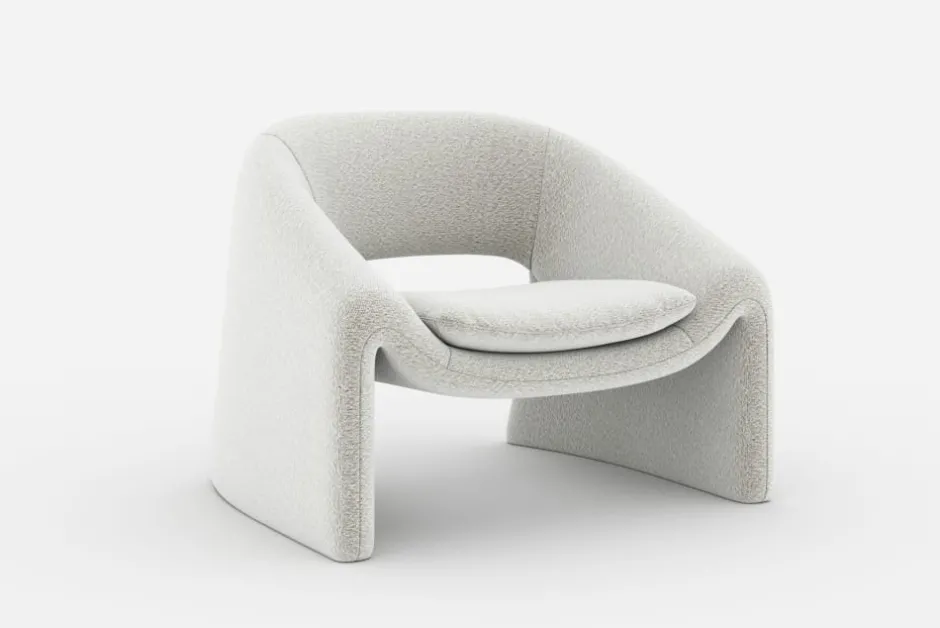 Fashion Sacha Performance Bouclé Armchair Armchairs And Accent Chairs