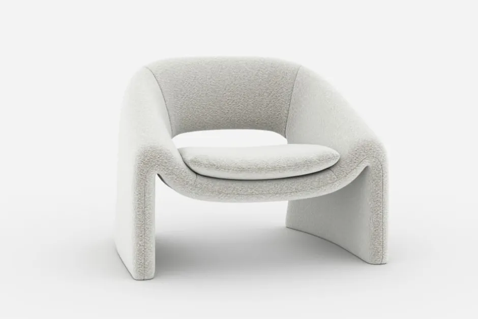Fashion Sacha Performance Bouclé Armchair Armchairs And Accent Chairs