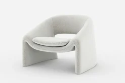Fashion Sacha Performance Bouclé Armchair Armchairs And Accent Chairs