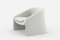 Fashion Sacha Performance Bouclé Armchair Armchairs And Accent Chairs
