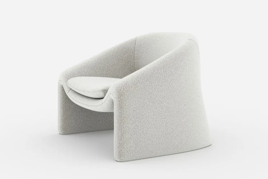 Fashion Sacha Performance Bouclé Armchair Armchairs And Accent Chairs
