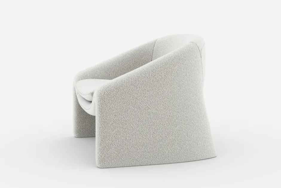 Fashion Sacha Performance Bouclé Armchair Armchairs And Accent Chairs