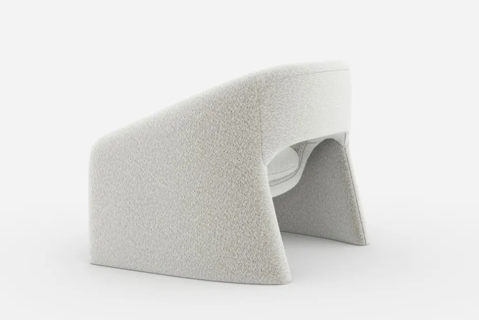 Fashion Sacha Performance Bouclé Armchair Armchairs And Accent Chairs