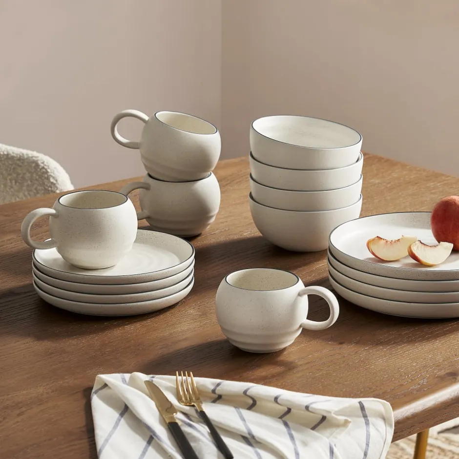 New Sandy Mugs, Set of 4 Tableware|Small Dining Room Furniture