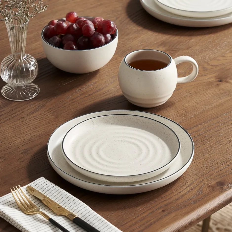 New Sandy Salad Plates, Set of 4 Tableware|Small Dining Room Furniture