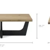 Fashion Sawyer Rectangular Coffee Table Coffee Tables