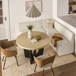 Discount Sawyer Round Dining Table Small Dining Room Furniture|Dining Tables