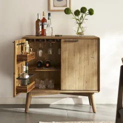 Outlet Seb Bar Cabinet, Low Sideboards & Buffet Cabinets