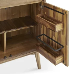 Outlet Seb Bar Cabinet, Low Sideboards & Buffet Cabinets