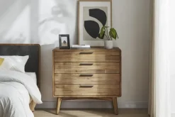 Clearance Seb 4-Drawer Dresser Dressers & Chest Of Drawers|Dressers & Chest Of Drawers