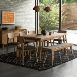 New Seb Extendable Dining Table, 74.8"-94.5" Dining Tables