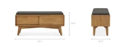 New Seb 2-in-1 TV Stand & Bench Tv Stands|Small Bedroom Furniture