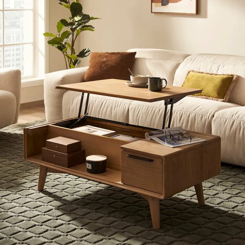 Discount Seb Lift Top Coffee Table, Large Small Space Storage|Coffee Tables
