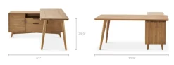 New Seb L-Shaped Desk Desks