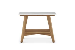 New Seb Marble Side Table Nightstands & Bedside Tables|Side Tables