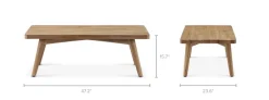 Hot Seb Rectangular Coffee Table Coffee Tables