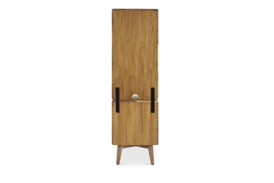 Fashion Seb Side Console with Hutch Small Space Storage|Shelves & Bookcases