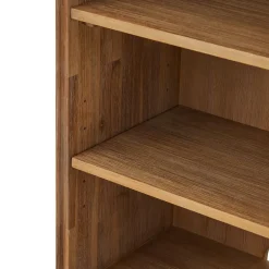 Fashion Seb Side Console with Hutch Small Space Storage|Shelves & Bookcases