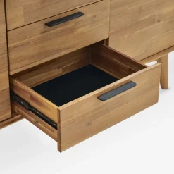 Fashion Seb Side Console with Hutch Small Space Storage|Shelves & Bookcases
