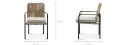 New Sierra Outdoor Dining Chair Set Outdoor Chairs & Bar Stools|Outdoor Furniture Sets