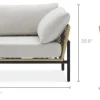Discount Sierra Outdoor Right Facing 2 Seater Sofa Outdoor Sofas